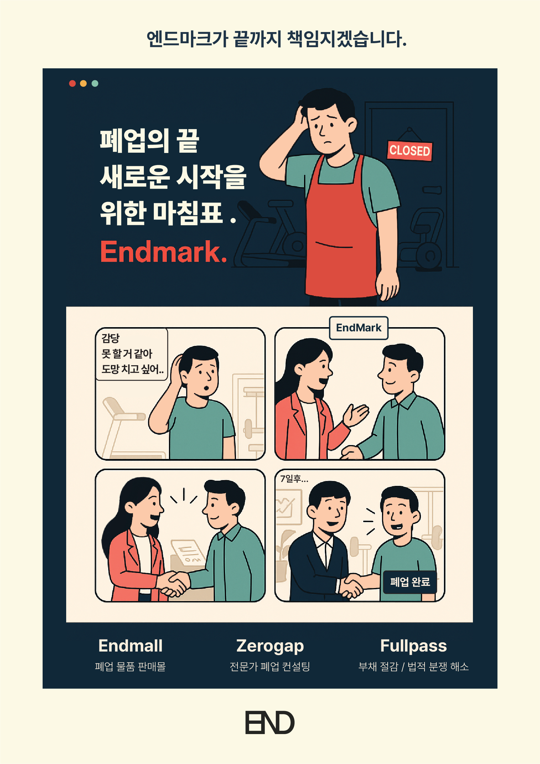ENDMARK 회원권 환불 분쟁 해결 서비스 소개